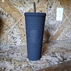 BRAND NEW FALL MATTE BLACK STARBUCKS 24oz CuP